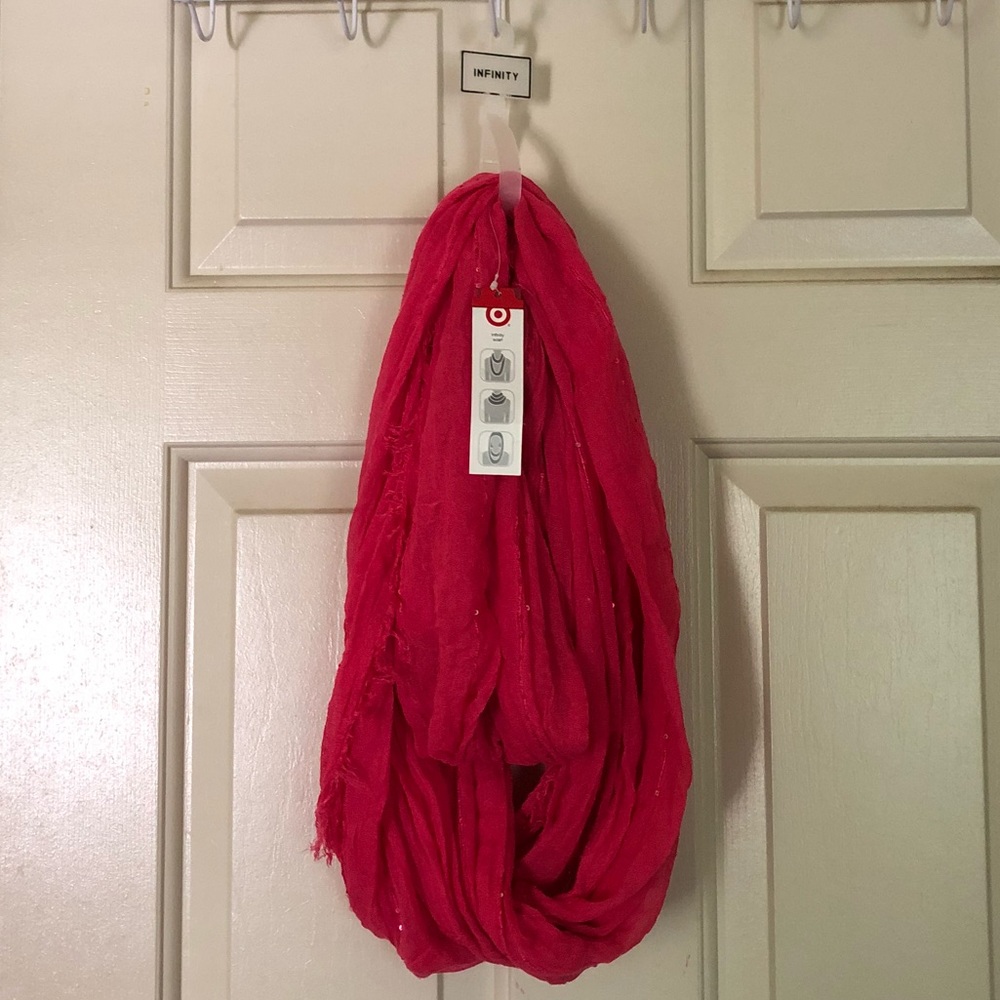 Hot Pink Infinity Scarf